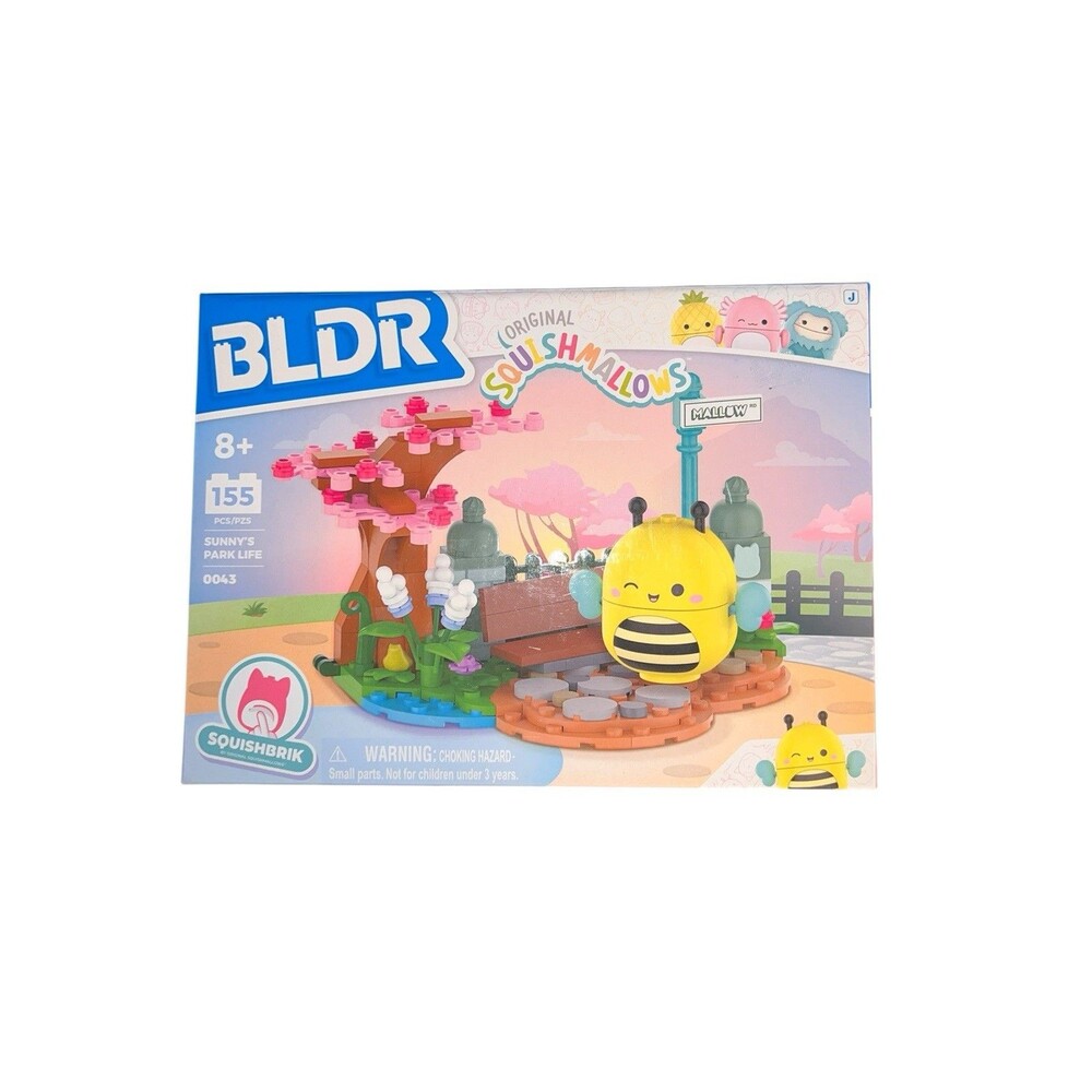 BLDR Original Squishmallows Sunny's Park Life Building Set 0043 155pcs